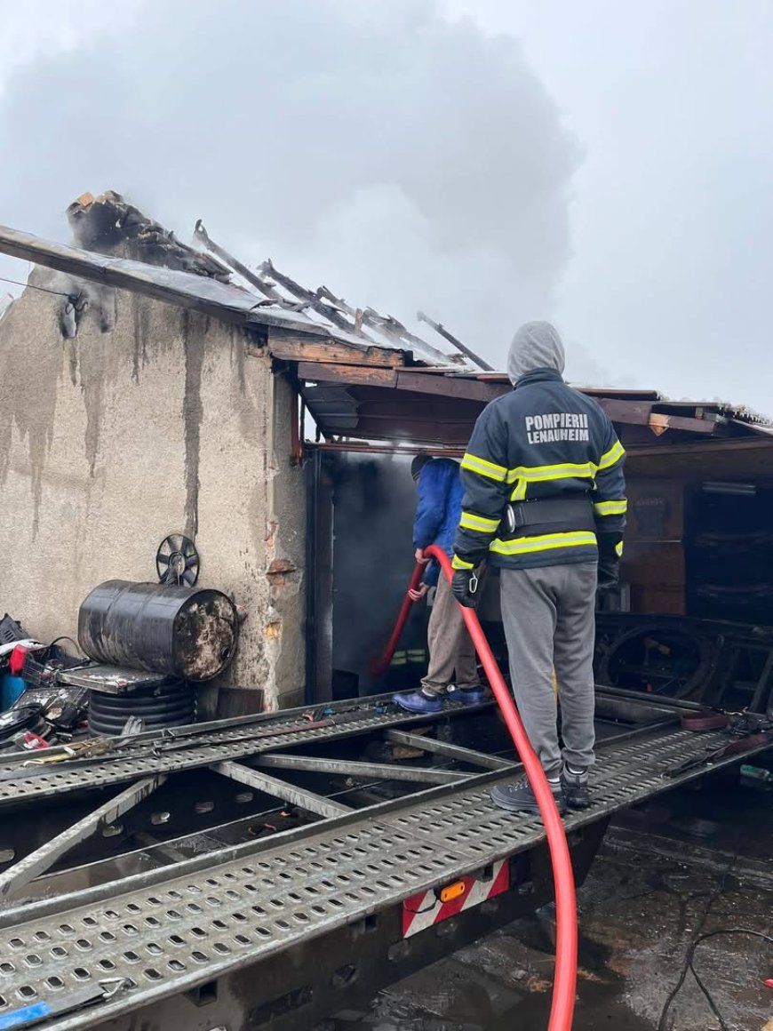 INTERVENȚIE A POMPIERILOR LA GRABAȚ: AUTORITĂȚILE REAMINTESC REGULILE ESENȚIALE DE PREVENIRE A INCENDIILOR