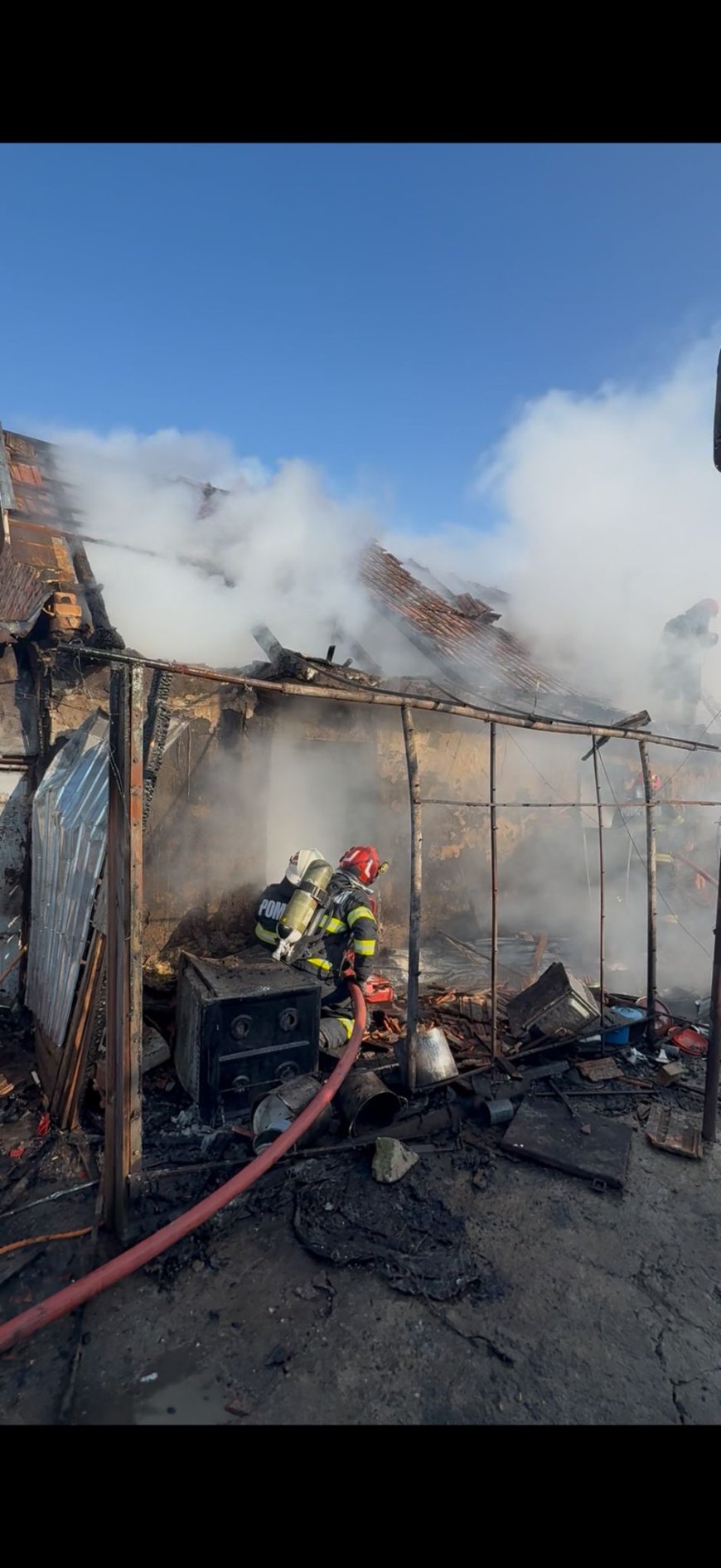 Incendiu la o locuință din Iecea Mare