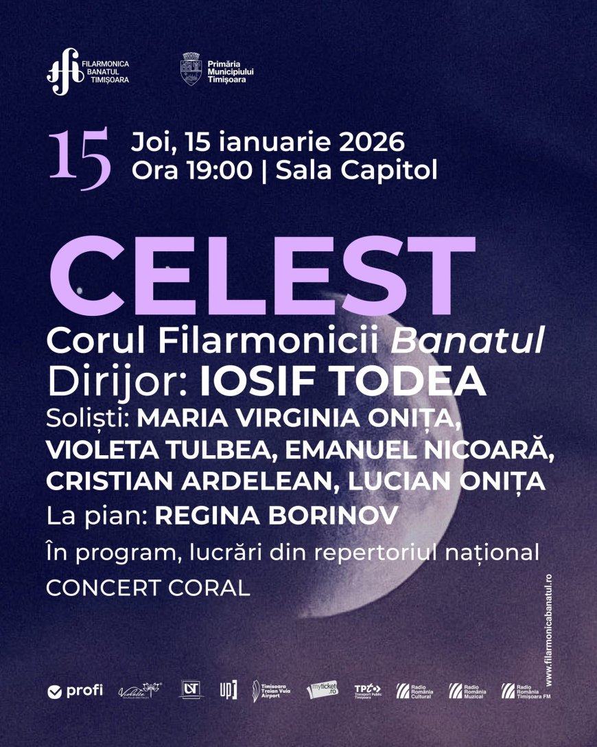 Concert eminescian la Filarmonica Banatul