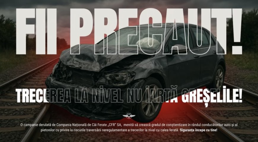CFR: Ignorarea barierelor poate fi fatală