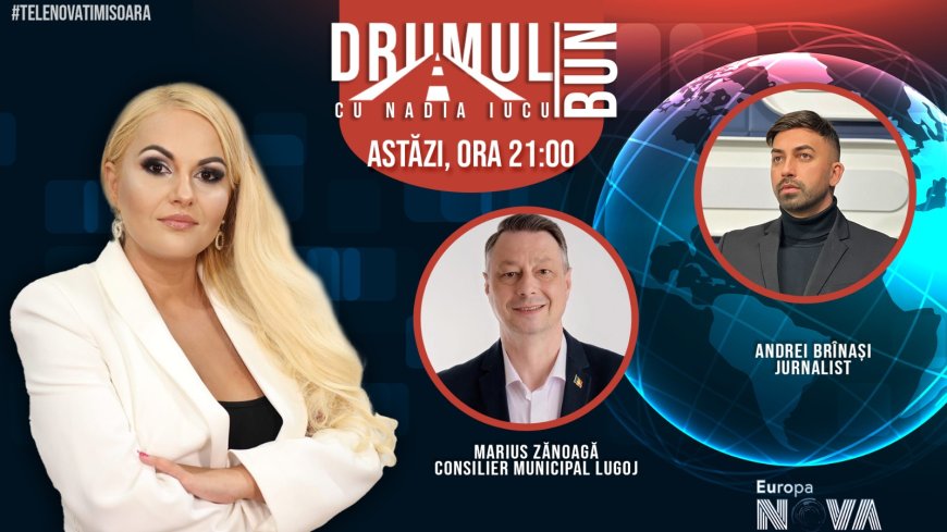MARIUS ZĂNOAGĂ VINE LA DRUMUL BUN