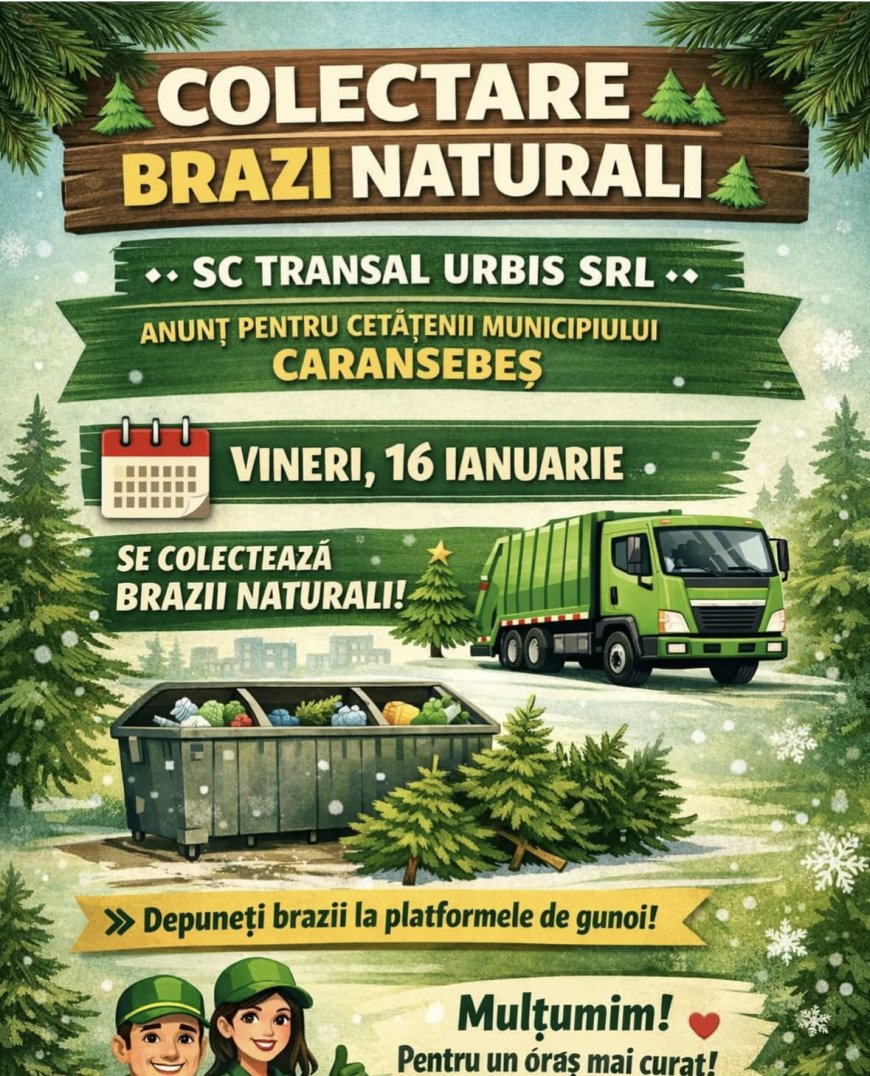 Brazii naturali vor fi colectați vineri, la Caransebeș