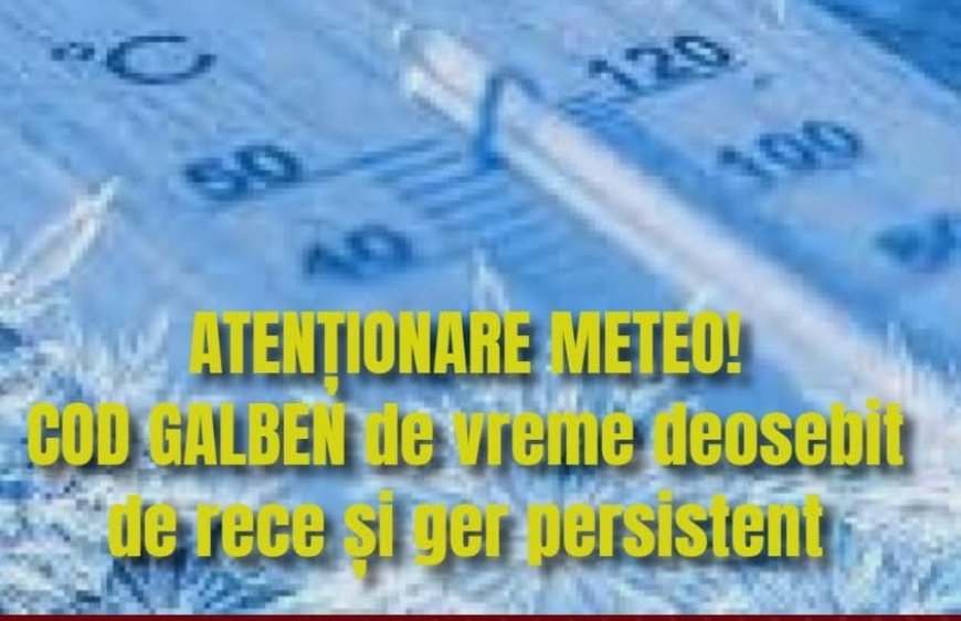 Ger extrem în Hunedoara până la -20°C
