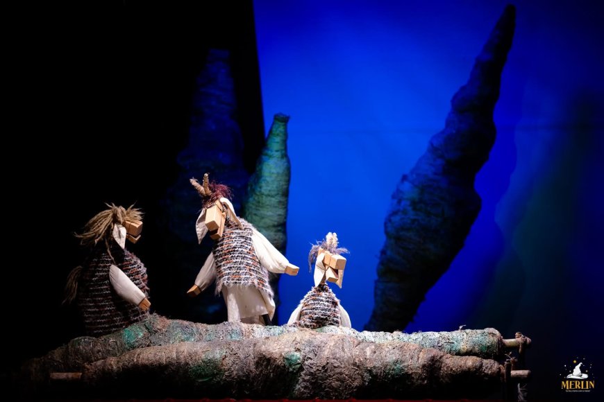 Capra cu trei iezi, spectacol la Teatrul Merlin