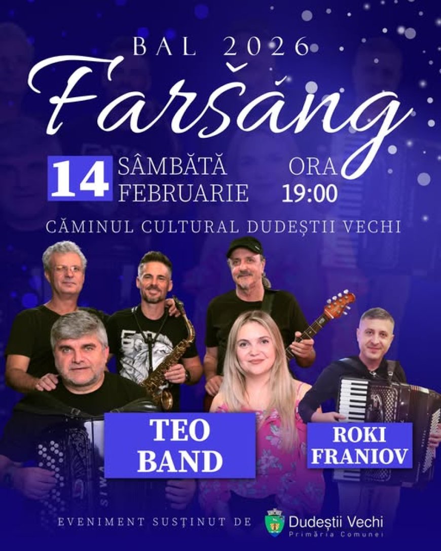 BAL DE FĂRȘANG LA DUDEȘTII VECHI