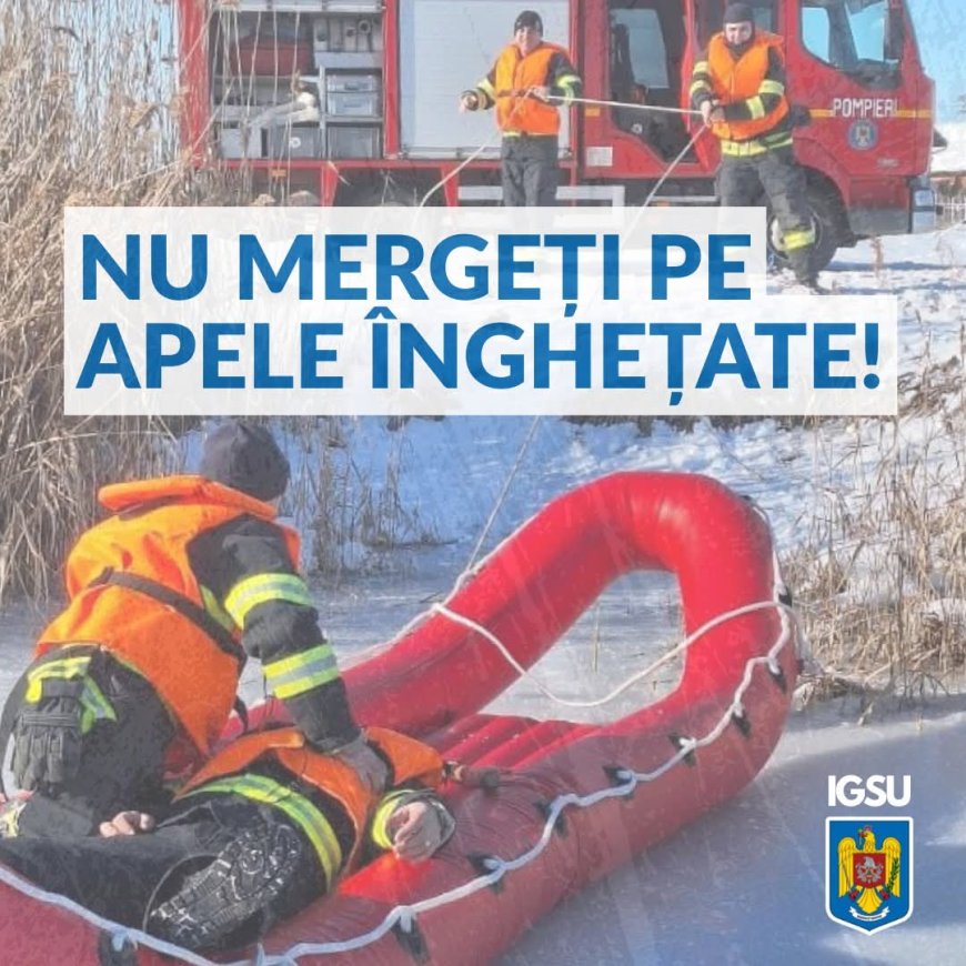 POMPIERII ATENȚIONEAZĂ! PERICOL REAL
