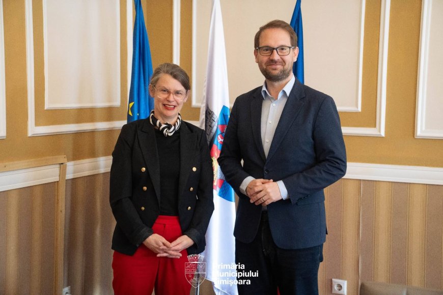 Dominic Fritz, întâlnire cu ambasadoarea Suediei