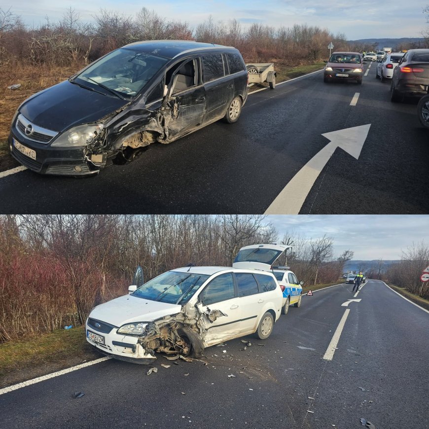 MAȘINI DISTRUSE ÎN ACCIDENT