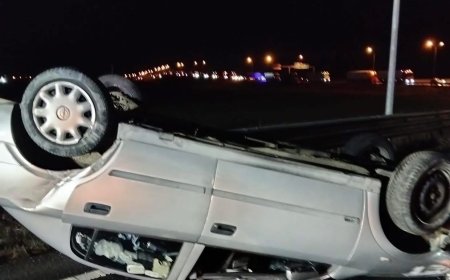 Circulație deblocată pe autostrada A11, după ce un vehicul s-a răsturnat