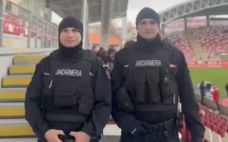 VIDEO | Măsuri de ordine publică la meciul UTA Arad – CFR Cluj