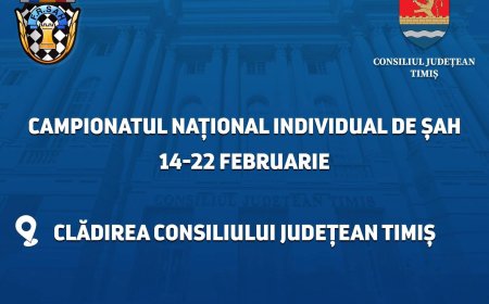 Timișoara găzduiește Campionatul Național de Șah 2026