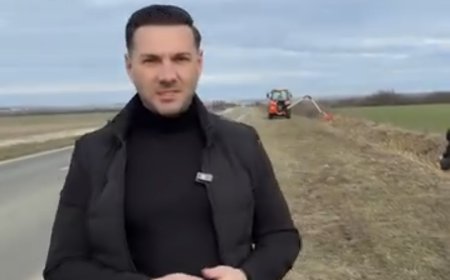 SE LUCREAZĂ INTENS LA PISTA DE BICICLETE CARE VA LEGA IANOVA DE REMETEA MARE