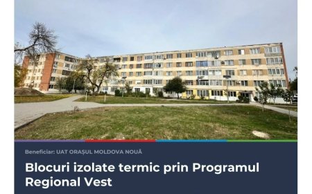 Blocul nr. 12 din Moldova Nouă intră în reabilitare energetică
