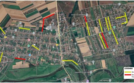 INVESTIȚII DE 8 MILIOANE LEI PENTRU ASFALTAREA STRĂZILOR DIN ȘAG