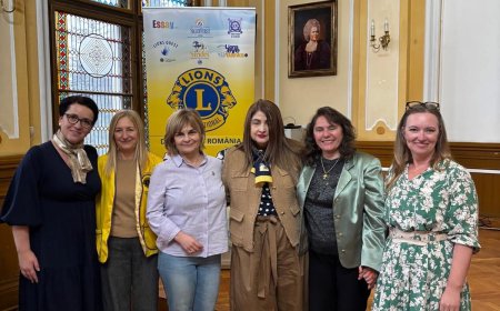 ELEVI AI COLEGIULUI „CARMEN SYLVA”, PREMIAȚI LA CONCURSUL LIONS YOUNG AMBASSADOR