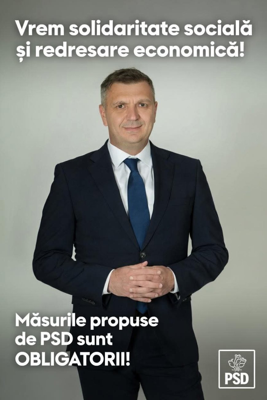 SOLIDARITATE SOCIALĂ ȘI REDRESARE ECONOMICĂ