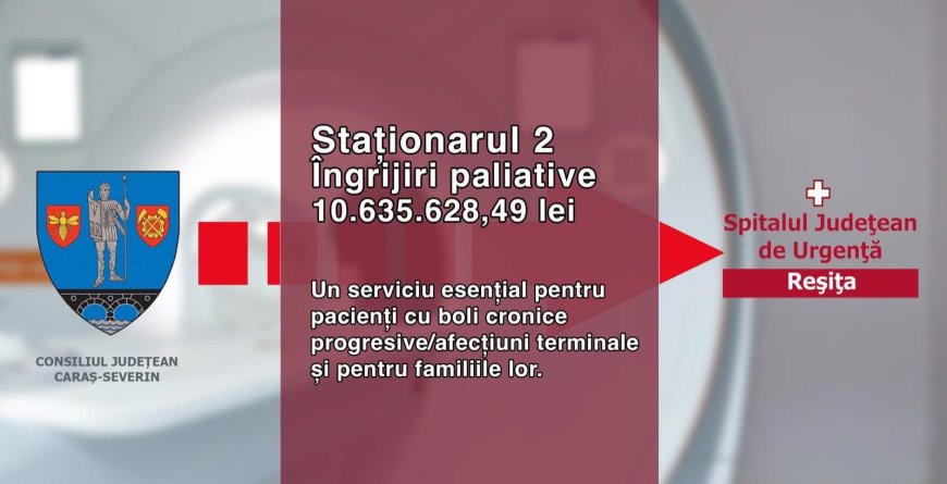 Investiții de peste 12 milioane de euro la Spitalul Județean Reșița