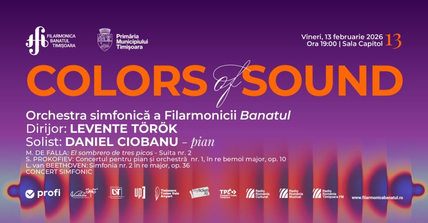 Paleta simfonică prinde viață la Filarmonica Banatul Timișoara