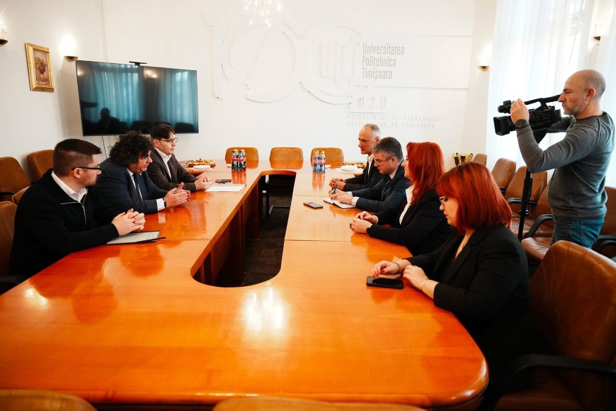 Conducerea UPT în dialog cu Ministrul Economiei