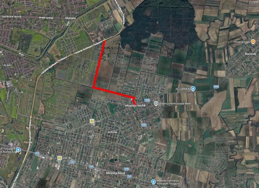 LICITAȚIE PENTRU DRUMUL MOȘNIȚA VECHE–GHIRODA: TRAFIC DEBLOCAT