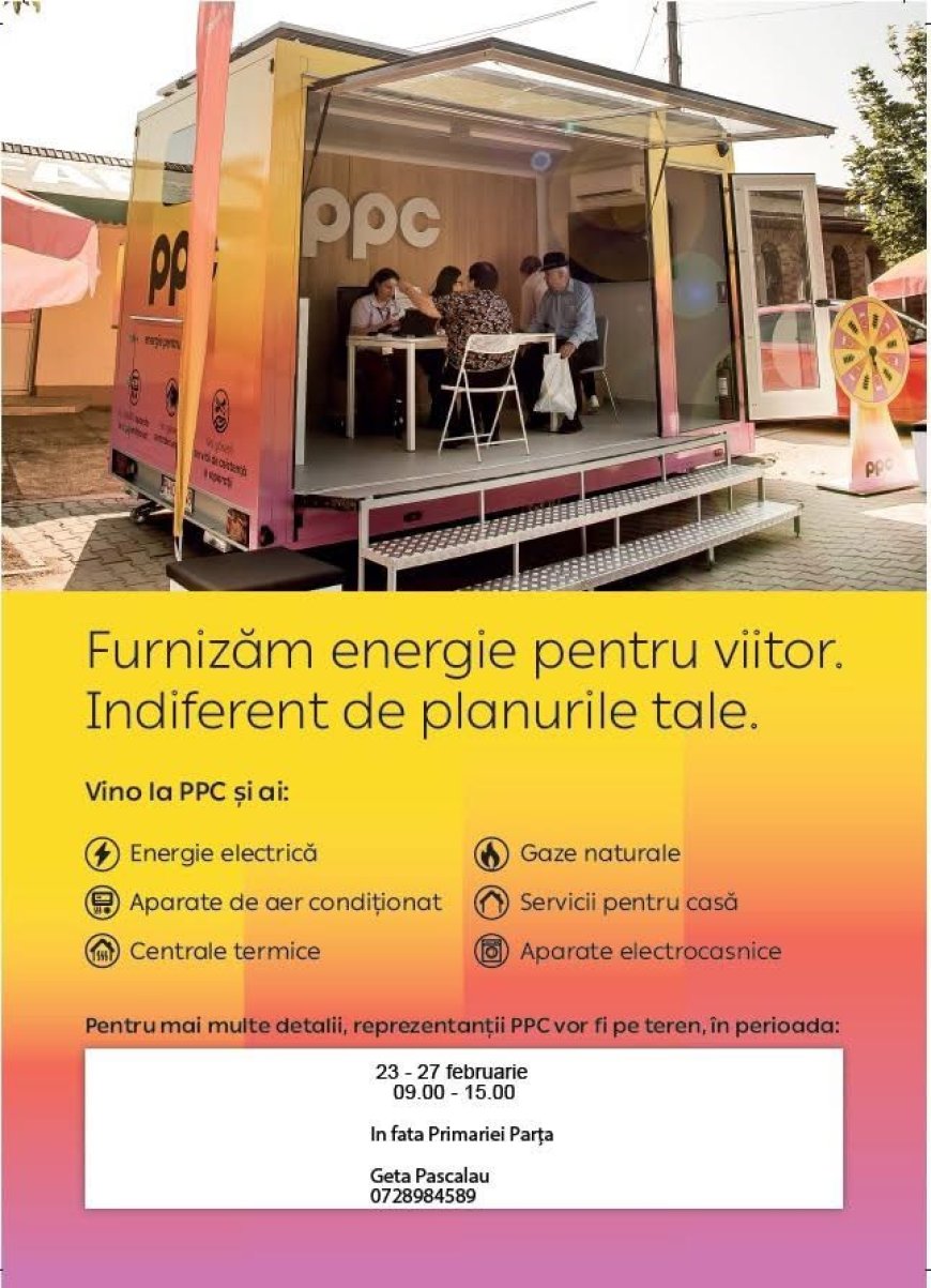 PPC ROMÂNIA, ÎN PARȚA PENTRU CONSULTANȚĂ ȘI OFERTE LA ENERGIE