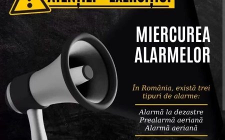 Exercițiu „Miercurea Alarmelor” în Giroc