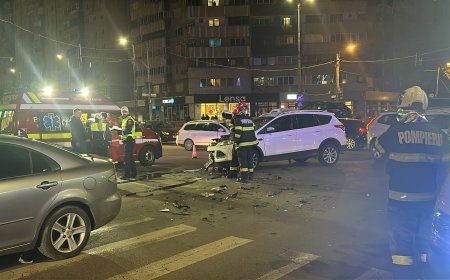 Accident grav la Timișoara