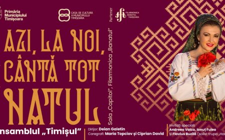 Andreea Voica susține un spectacol de suflet la Sala „Capitol”