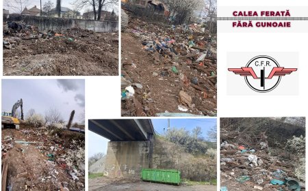 Mobilizare pentru căi ferate fără gunoaie