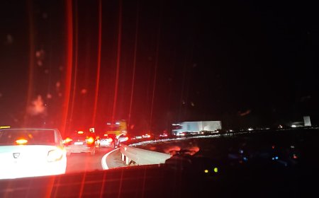 Trafic blocat pe DN68A, în zona Coșava, spre Deva