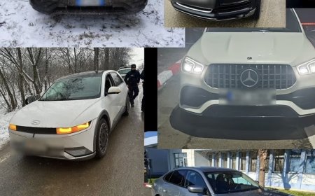 Numărul vehiculelor furate depistate la frontieră a crescut