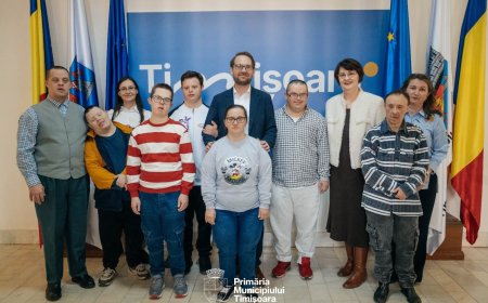 Primăria Timișoara, alături de persoanele cu sindrom Down