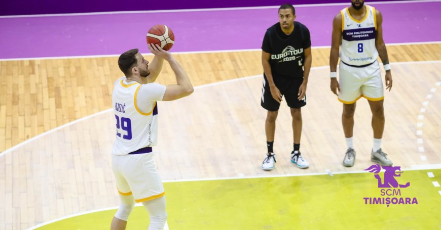 Se reia campionatul de baschet. Deplasare lungă pentru alb-violeți