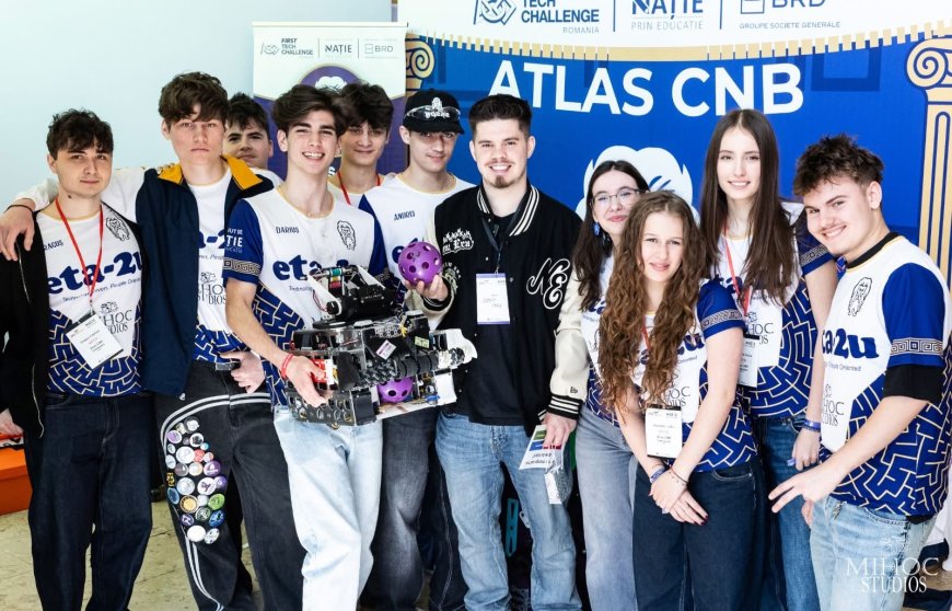 Robotică de top: AtlasCNB la etapa națională
