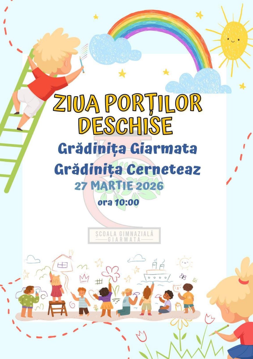Ziua Porților Deschise la grădinițele din Giarmata și Cerneteaz