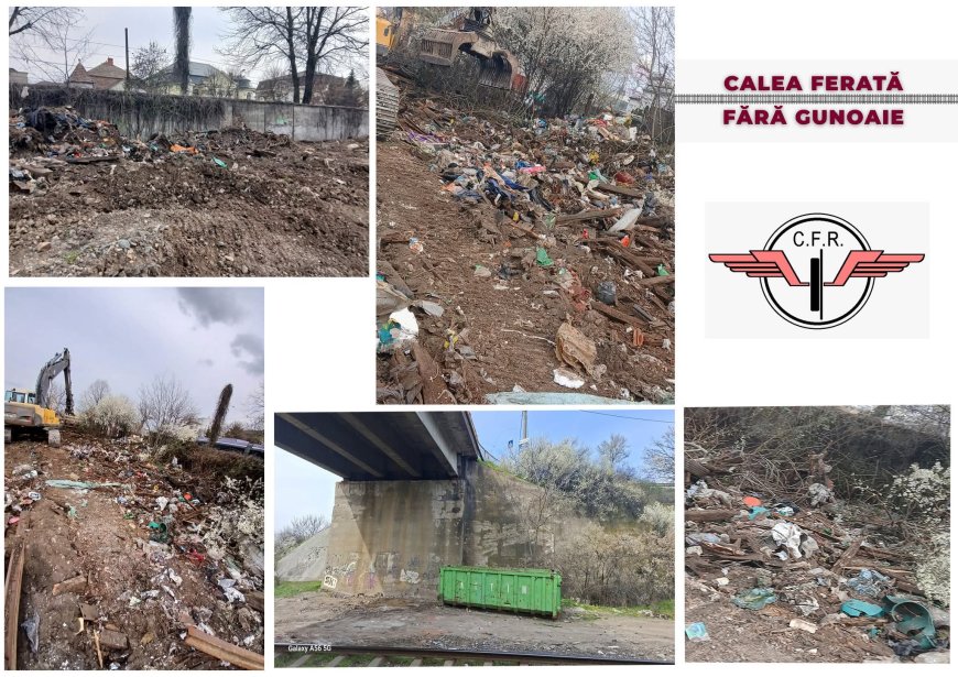Mobilizare pentru căi ferate fără gunoaie