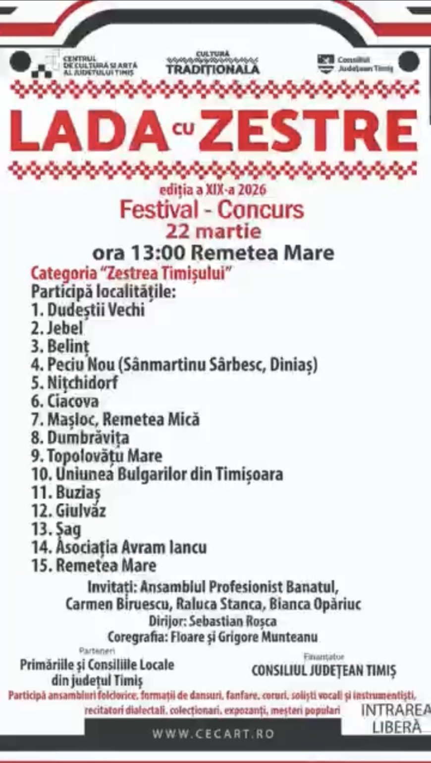 Tradiția revine pe scenă la Remetea Mare