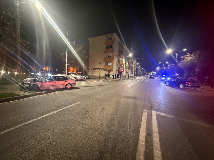 Adolescentă rănită într-un accident rutier în Timișoara