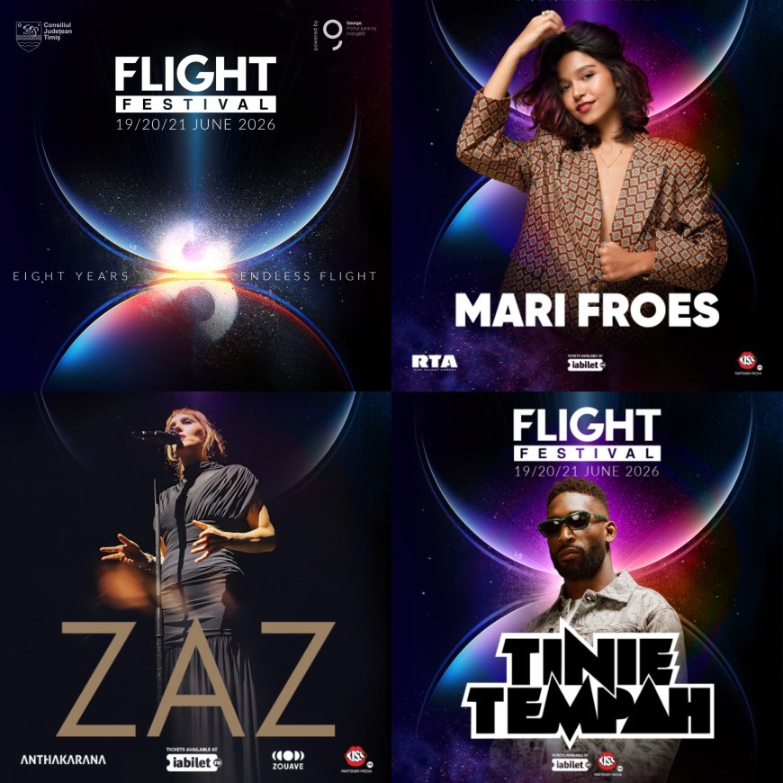 Flight Festival anunță primul val de artiști din 2026