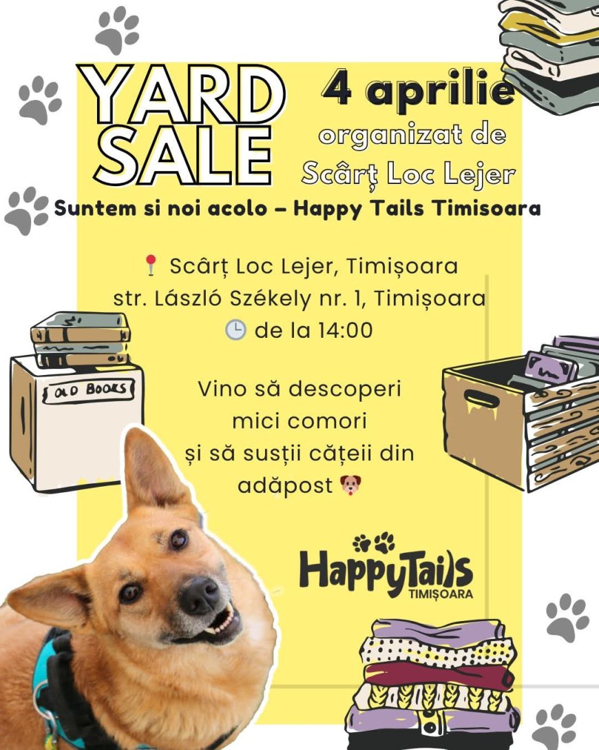 Eveniment caritabil pentru cățeii din adăpost