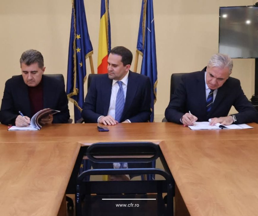 Contract de peste 2 miliarde lei pentru reabilitarea liniei feroviare din sud-vestul țării