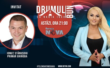 Drumul Bun cu Nadia Iucu. Invitat: Ionuț Stănușoiu-primar Ghiroda
