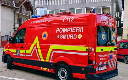 Peste 200 de intervenții ale pompierilor din Hunedoara în patru zile