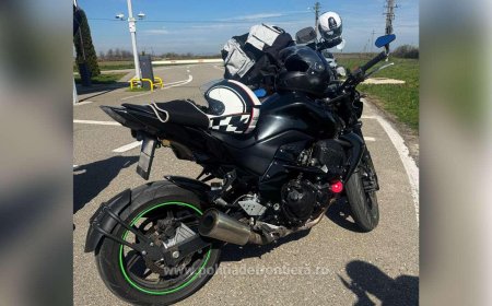 Motocicletă căutată de autoritățile italiene, indisponibilizată la frontieră
