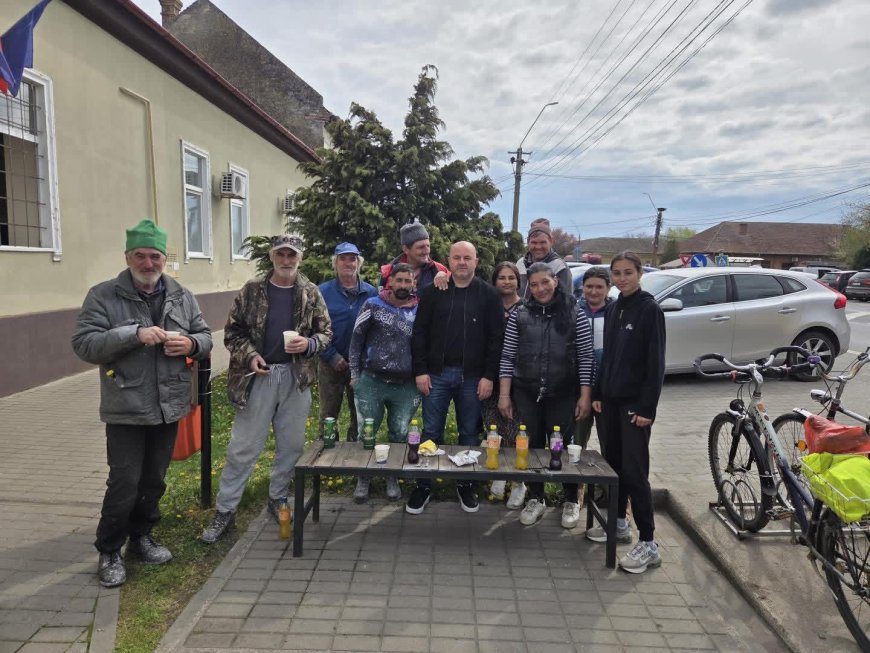 Primarul Moraviței sărbătorit alături de comunitate