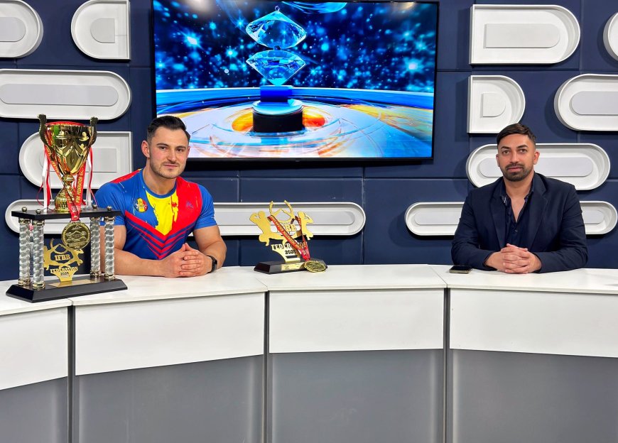Campionul balcanic la culturism și fitness Ionuț Braniște vine la Nova Star cu Andrei Brînași