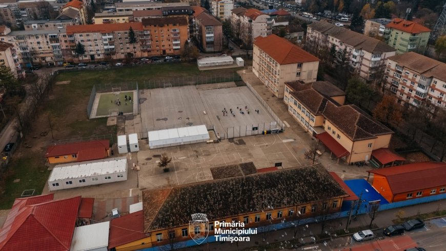 Timișoara investește în extinderea și modernizarea școlilor