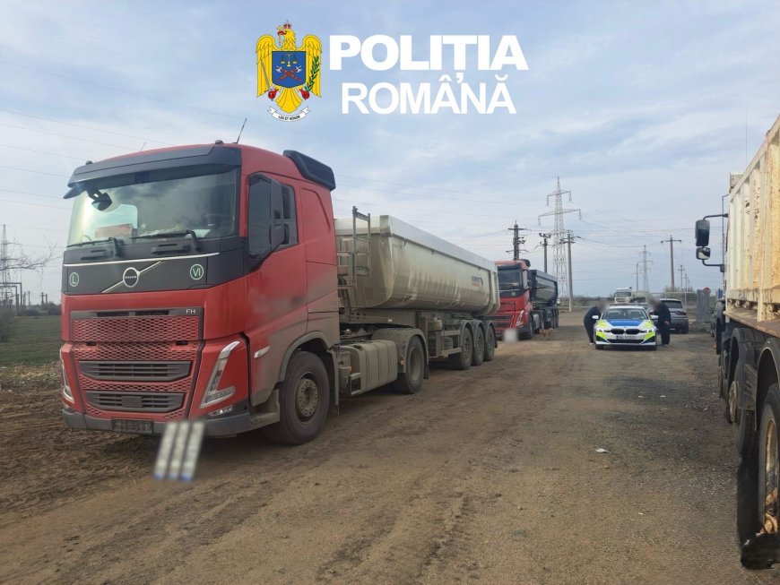 Amenzi de peste 150.000 de lei pentru depășirea tonajului în Arad
