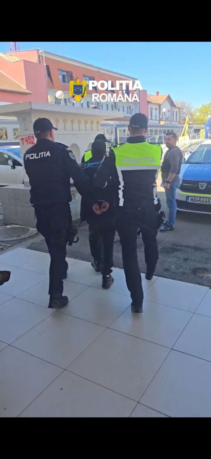Tânăr de 29 de ani, reținut după ce a distrus un turnichet în Gara CFR