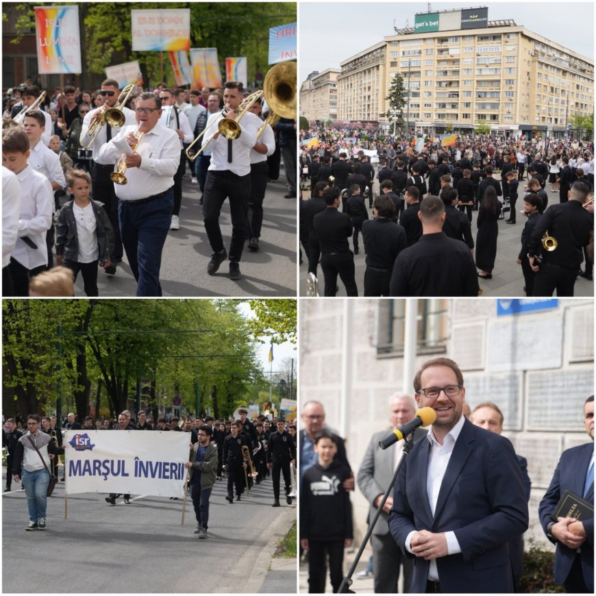 Marșul Învierii din Timișoara, la a 33-a ediție